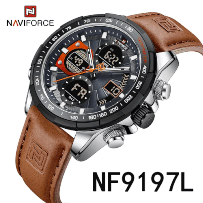 [APP/Taxa Inclusa] Relógio Masculino Naviforce 9197L 