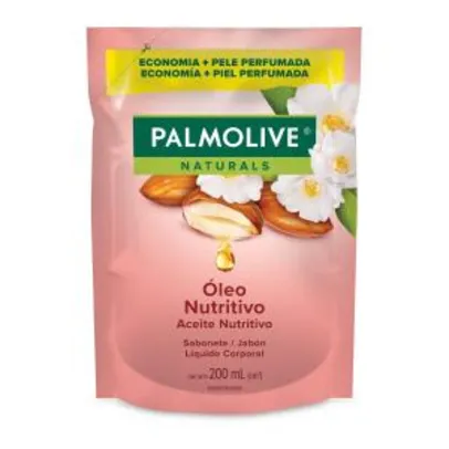 Sabonete Líquido Palmolive Naturals Óleo Nutritivo Refil 200ml | R$3,99