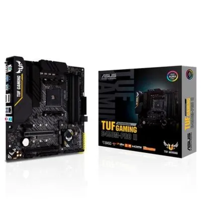 KaBuM! - Placa-Mãe Asus TUF Gaming B450M-Pro II, AMD B450, mATX, DDR4