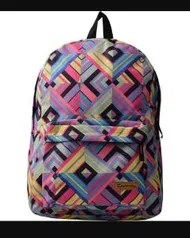 Mochila Yins Casual com Estampa Étnica Losangos R$29