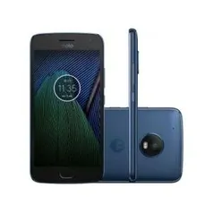 Smartphone Motorola Moto G5 Plus 32GB Azul Safira - Dual Chip Câm. 12MP + Selfie 5MP Tela 5.2" Full HD - R$949