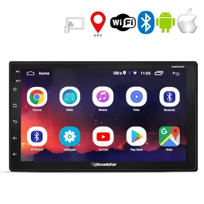 Central Multimidia Roadstar Rs-804 Android e Ios