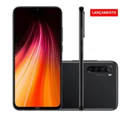 Smartphone Xiaomi Redmi Note 8 64GB Versão Global Desbloqueado Preto R$ 969,99