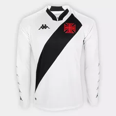 Camisa Vasco II 22/23 s/n° Torcedor Kappa Manga Longa Masculina