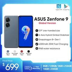 SmartPhone  ASUS Zenfone 9 5G  8GB/128GB