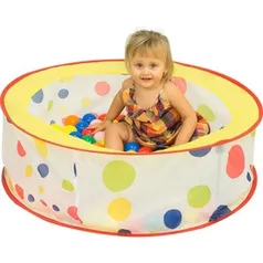 Piscina Color Dots com 50 Bolinhas brink+ - R$29,99