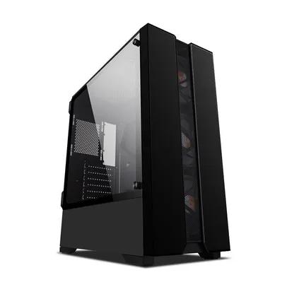 Gabinete Gamer Top Premium WPC Z22, Full Tower, Lateral em Vidro temperado, PSU Cover, Preto - WPCZ2