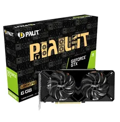 Placa de Vídeo Palit NVIDIA GeForce GTX 1660 Super GP, 6GB, DDDR6, 192 Bits, HDMI e DisplayPort - NE