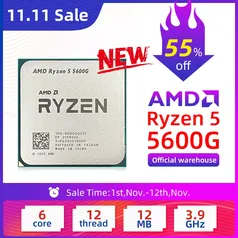 [Contas Novas R$610] Processador Ryzen 5 5600G Novo