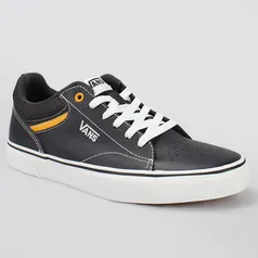 Tênis Vans Seldan Leather Mesh Charcoal Yellow