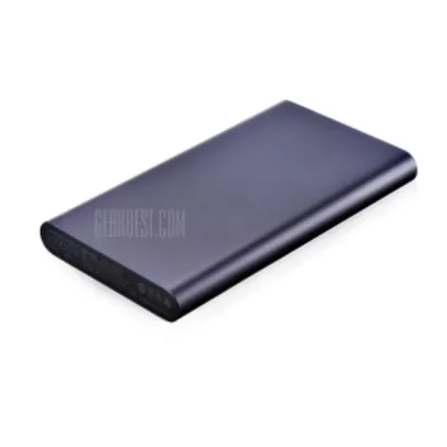 Original Xiaomi Ultra-thin 10000mAh Mobile Power Bank 2  -  BLACK por R$ 49