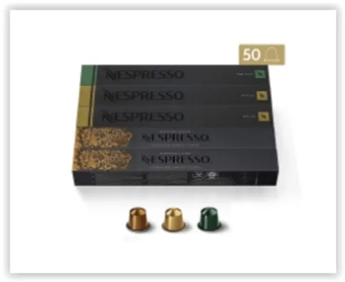 Cápsulas Nespresso com 40% de AME + 10% OFF no APP