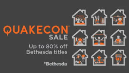 [STEAM SALE] Quakecon 2020: Até 80% de desconto em títulos Bethesda