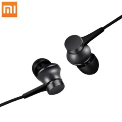 Original Xiaomi Piston In-ear Earphones Fresh Version  -  BLACK  por R$ 20