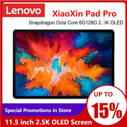 Tablet Lenovo P11 Pro - TELA OLED | R$ 2144