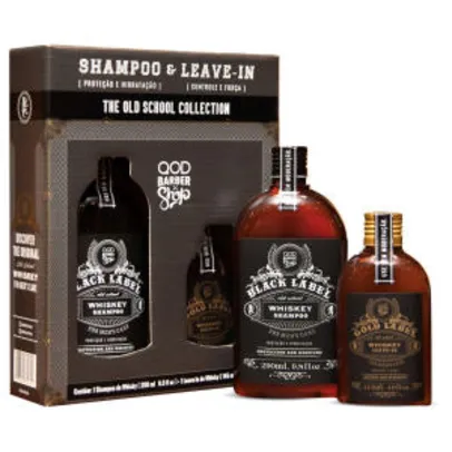 Kit QOD Barber Shop Whiskey - R$28,90