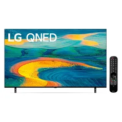 Smart TV LG 55" 4K Quantum Dot NanoCell 55QNED7S 4X HDMI ThinQAI Smart Magic Google Alexa Apple AirPlay