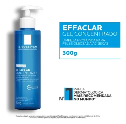 Gel De Limpeza Facial Effaclar Concentrado 300g La Roche Posay