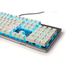 Teclado Mecânico Gamer Motospeed GK89 LED Azul Wireless Switch Outemu Vermelho Ansi Branco FMSTC0033VEM