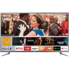 Smart TV LED 49" Samsung 49MU6120 Ultra HD 4K 3 HDMI 2 USB - R$ 1980