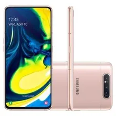 Smartphone Samsung Galaxy A80, 128GB, 48MP, Tela 6.7´, Rose - SM-A805F/1DL