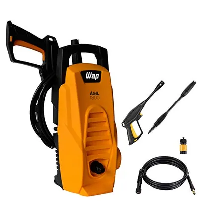 Lavadora de Alta Pressão WAP ÁGIL 1800 1400W 1300 PSI/Libras 300L/h Portátil Compacta Jato Leque e C