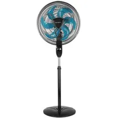 Ventilador de Coluna Ventilar, Supreme, Preto/Azul, 110v, Cadence