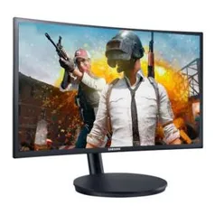 MONITOR SAMSUNG GAMER CURVO 24 POL 144HZ FULL HD LC24FG70FQLXZD - R$1359