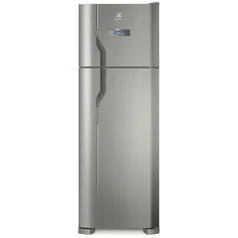 Geladeira/Refrigerador Frost Free cor Inox 310L Electrolux (127v)