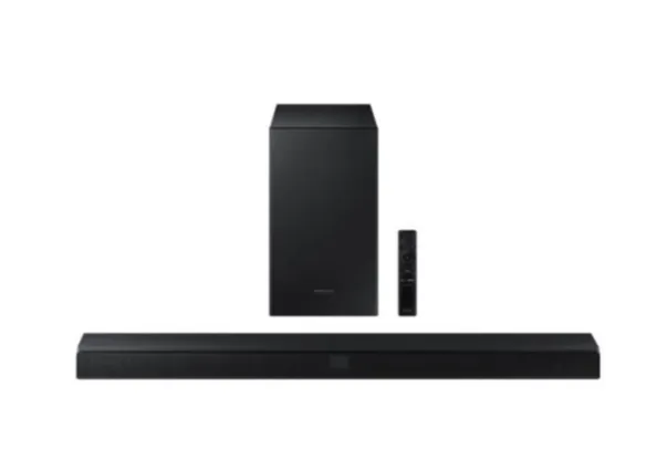 Soundbar Samsung 320w 2.1 Subwoofer Sem Fio Hw-t555 por R$ 999,90