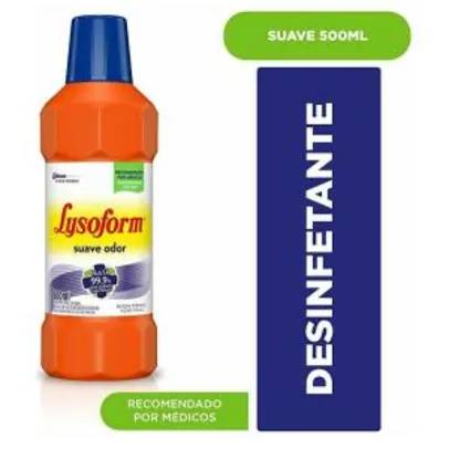 [Prime] Desinfetante Bruto Suave Odor 500 ml, Lysoform
