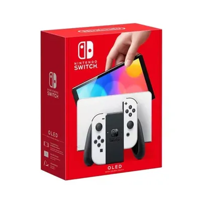 [LIVE] Console Nintendo Switch Oled - Branco