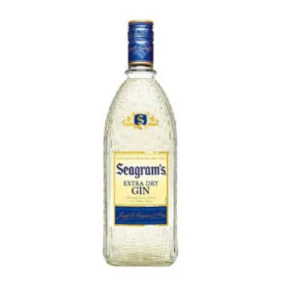 Gin Seagrams 750ml Nova Embalgem R$36