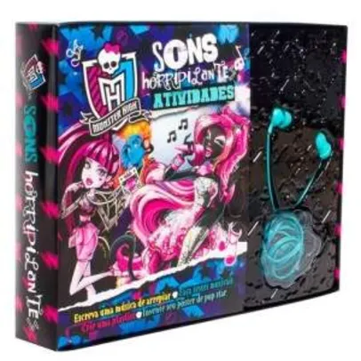 [PontoFrio] Livro - Monster High - Sons Horripilantes - Atividades - R$ 19,90
