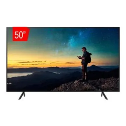 Smart TV LED 50” Samsung 4K/Ultra HD 50NU7100 3 HDMI 2 USB - R$ 2444
