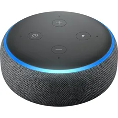 Echo Dot (3ª Geração): Smart Speaker com Alexa - Cor Preta