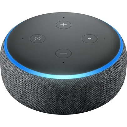 Echo Dot (3ª Geração): Smart Speaker com Alexa - Cor Preta