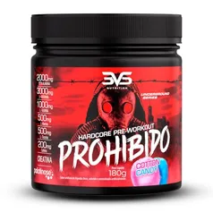 Pré-Treino Prohibido Hardcore Pre-Workout, 3VS Nutrition