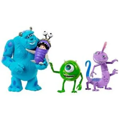 [Prime] Figuras Disney Monstros SA, Sully, Mike, Boo e Randall, Mattel | R$100