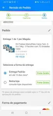 Kit Fraldas MamyPoko Calça Tam. G 9 a 14kg - 3 Pacotes com 72 Unidades Cada R$156