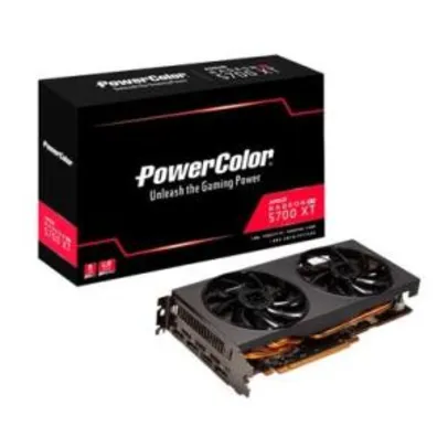 Placa de Vídeo PowerColor AMD Radeon RX 5700 XT, 8GB, GDDR6 | R$2.635