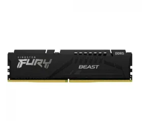 Memória DDR5 Kingston FURY Beast, 16GB, 5600MHz, Black, KF556C40BB-16