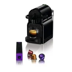 Maquina de Cafe Nespresso Inissia Preta 19 Bar por R$ 230