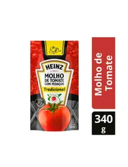 [OURO + LV3 PG2] Molho de Tomate Tradicional Heinz 340g | R$1,59