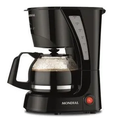 Cafeteira Elétrica Mondial Pratic NC-25 17 Xícaras – Preta - R$47