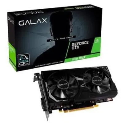 Placa de Vídeo Galax NVIDIA GeForce GTX 1650 Super EX 1 Click OC, 4GB