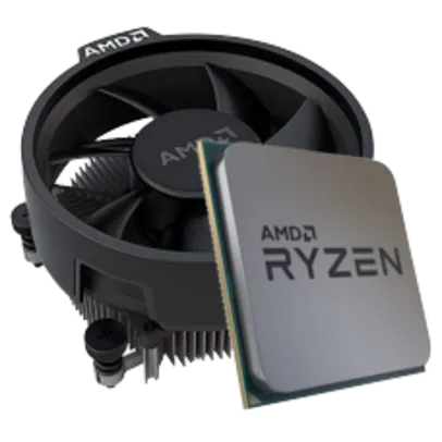 Processador AMD Ryzen 5 3600 3.6GHz (4.2GHz Turbo), 6-Cores 12-Threads, Cooler Wraith Stealth, AM4, 100-10000031MPK, Sem Vídeo e Caixa