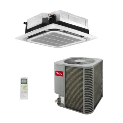 Foto do produto Ar Condicionado Split Cassete 4 Vias Inverter Tcl 36000 BTU/h Frio Monofásico Tac 36 CSA/CT-INV – 220 Volts