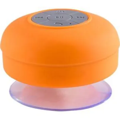 Caixa de Som Bluetooth Yep! Aquarius MTC1120 Laranja 3W  - R$28.90