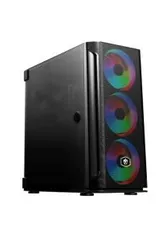 Gabinete Gamer Evolut Eg-812 Mesh Pro Rgb, Com Fan, Vidro | R$368